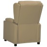 Fauteuil Cappuccino Similicuir 