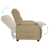 Fauteuil Cappuccino Similicuir 