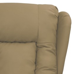 Fauteuil Cappuccino Similicuir 
