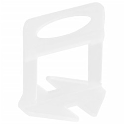 Clips de nivellement de carreaux 1000 pcs 1 mm 