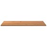 Dessus de table marron clair bois chêne massif rectangulaire 