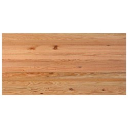 Dessus de table marron clair bois chêne massif rectangulaire 