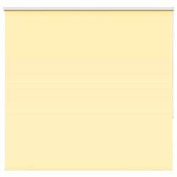 Store enrouleur occultant jaune largeur du tissu 141,6 cm 
