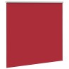 Store enrouleur occultant rouge largeur du tissu 141,6 cm 