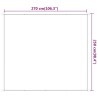 Auvent vertical Vert clair 250x270 cm Tissu oxford 