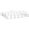 Chenil Noir 30 m² Acier 