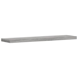 Étagères murales 4 pcs sonoma gris 40x10x1,5 cm bois ingénierie 