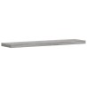 Étagères murales 4 pcs sonoma gris 40x10x1,5 cm bois ingénierie 