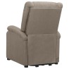 Fauteuil Taupe Tissu 