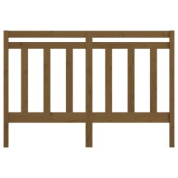 Tête de lit Marron miel 166x4x100 cm Bois massif de pin 