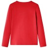 T-shirt enfants à manches longues rouge 140 