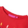 T-shirt enfants à manches longues rouge 140 