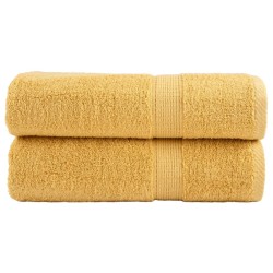 Essuie-mains de qualité supérieure SOLUND 2 pcs doré 600 g/m² 
