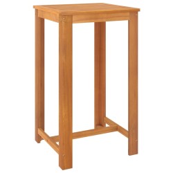 Ensemble de bar 3 pcs Bois d'acacia massif 