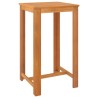 Ensemble de bar 3 pcs Bois d'acacia massif 
