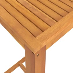 Ensemble de bar 3 pcs Bois d'acacia massif 