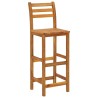 Ensemble de bar 3 pcs Bois d'acacia massif 