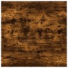 Étagères murales 4 pcs chêne fumé 40x40x1,5cm bois d'ingénierie 