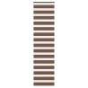 Store zèbre marron 60x230 cm largeur du tissu 55,9 cm polyester 