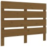 Tête de lit Marron miel 75x3x80 cm Bois massif de pin 