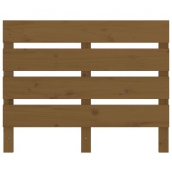 Tête de lit Marron miel 75x3x80 cm Bois massif de pin 