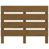 Tête de lit Marron miel 75x3x80 cm Bois massif de pin 