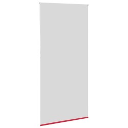 Store enrouleur occultant rouge largeur du tissu 85,7 cm 