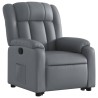 Fauteuil inclinable Gris Similicuir 