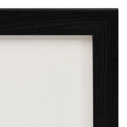 Cadre photo dépliable en deux Noir 2x(13x18 cm) 