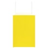 Sacs en papier 50 pcs avec poignées jaune 32x17x25 cm 