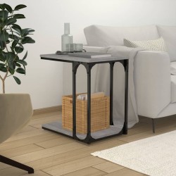 Table d'appoint Sonoma gris 50x35x52 cm Bois d'ingénierie 