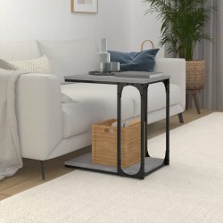 Table d'appoint Sonoma gris 50x35x52 cm Bois d'ingénierie 