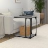 Table d'appoint Sonoma gris 50x35x52 cm Bois d'ingénierie 