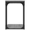 Table d'appoint Sonoma gris 50x35x52 cm Bois d'ingénierie 