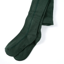Collants pour enfants vert foncé 92  