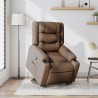 Fauteuil inclinable Marron Tissu 