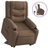 Fauteuil inclinable Marron Tissu 