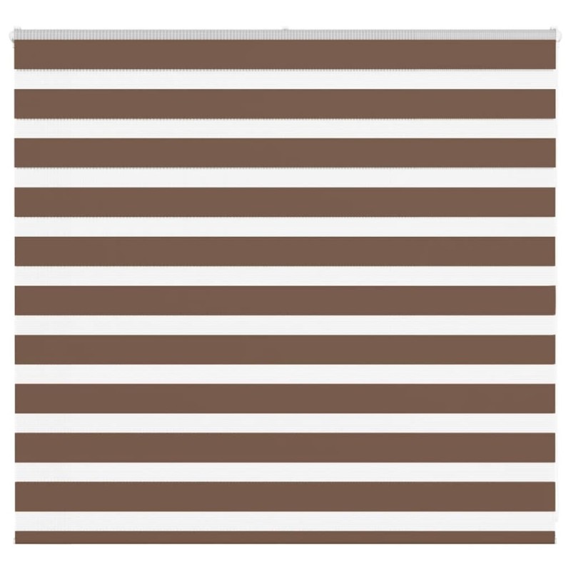 Store zèbre marron 165x100cm largeur du tissu 160,9cm polyester 