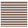 Store zèbre marron 165x100cm largeur du tissu 160,9cm polyester 