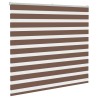 Store zèbre marron 165x100cm largeur du tissu 160,9cm polyester 