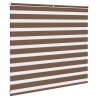 Store zèbre marron 165x100cm largeur du tissu 160,9cm polyester 