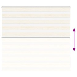 Store zèbre beige marbré largeur du tissu 160,9 cm polyester 