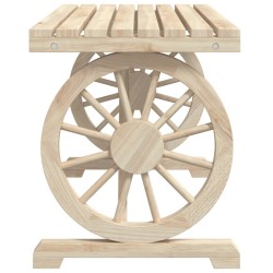 Ensemble à manger de jardin 3 pcs bois de sapin massif 