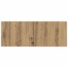 Ensemble de meuble TV mural 7 pcs chêne artisanal 