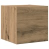 Ensemble de meuble TV mural 7 pcs chêne artisanal 