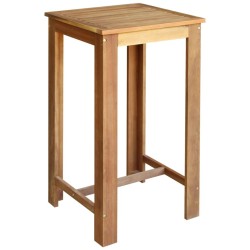 Table et chaises de bar 3 pcs Bois d'acacia massif 