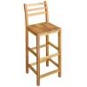 Table et chaises de bar 3 pcs Bois d'acacia massif 