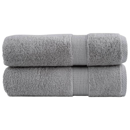 Essuie-mains de qualité supérieure SOLUND 2 pcs gris 600 g/m² 