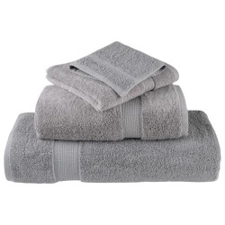 Essuie-mains de qualité supérieure SOLUND 2 pcs gris 600 g/m² 