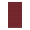 Store plissé rouge bordeaux 110x200 cm largeur du tissu 109,4cm 